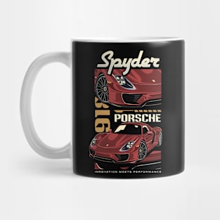 Spyder 918 Porsche Mug